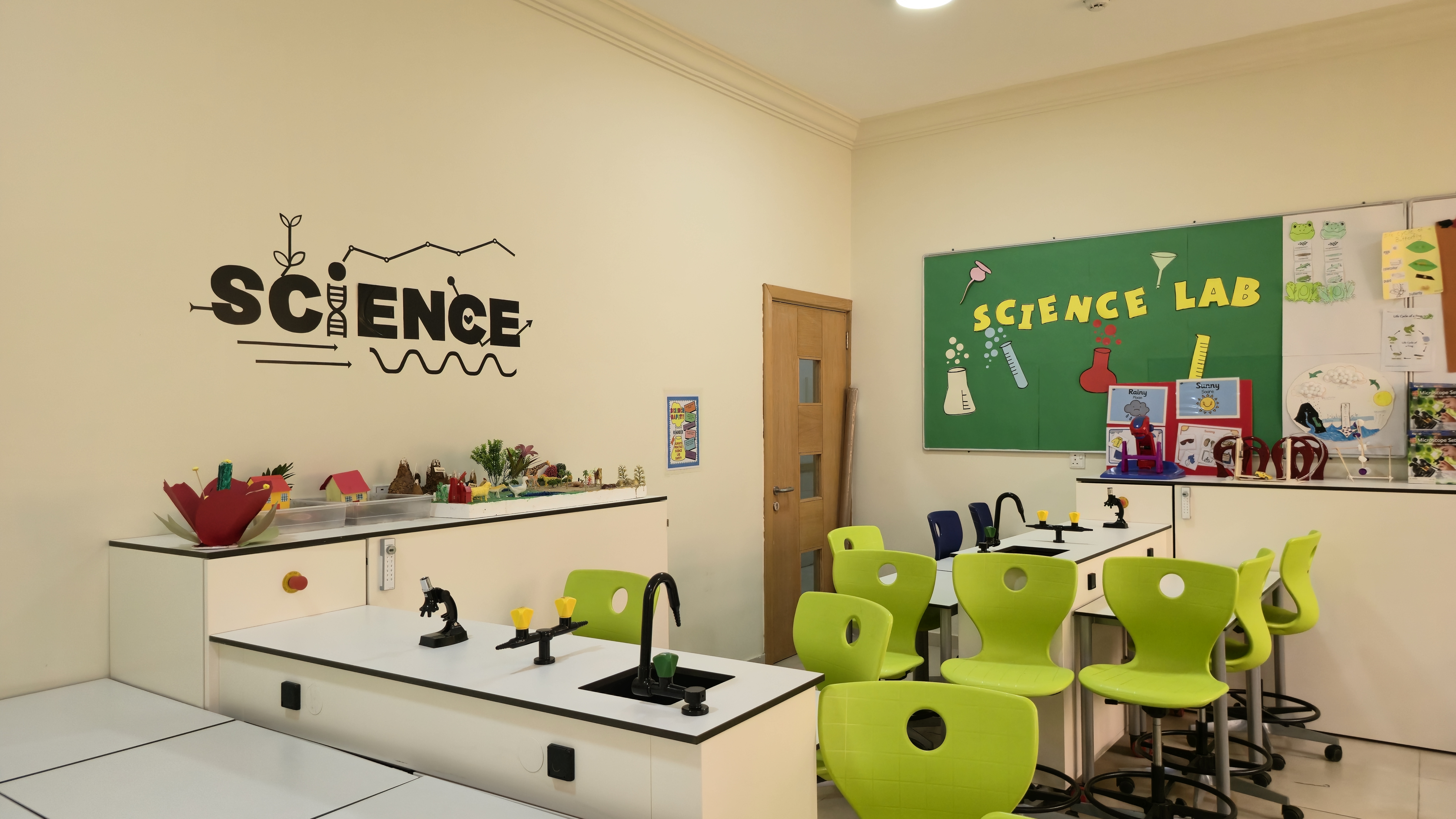 Science Lab — student workstations